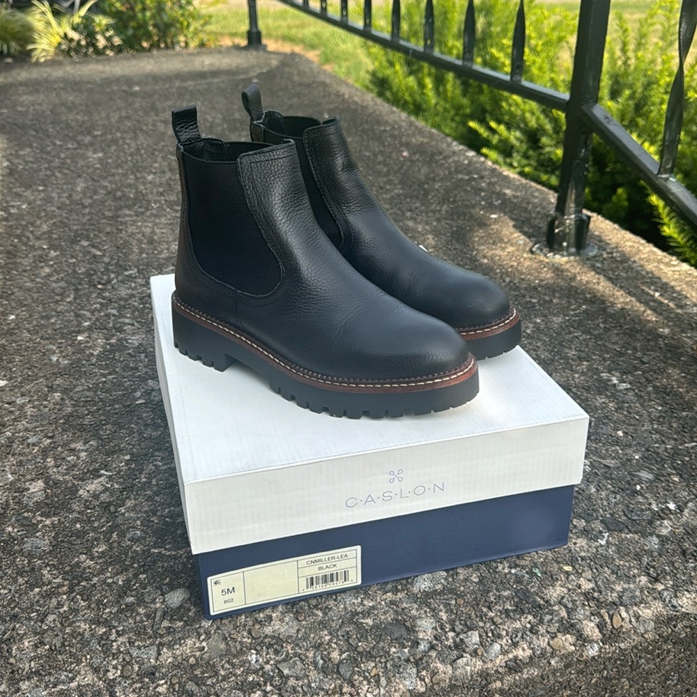 Miller Water Resistant Lug Chelsea Boot
